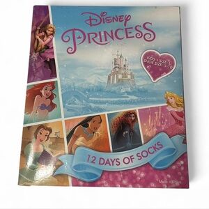 Disney Princess Girls Socks advent calendar 12 days of socks
